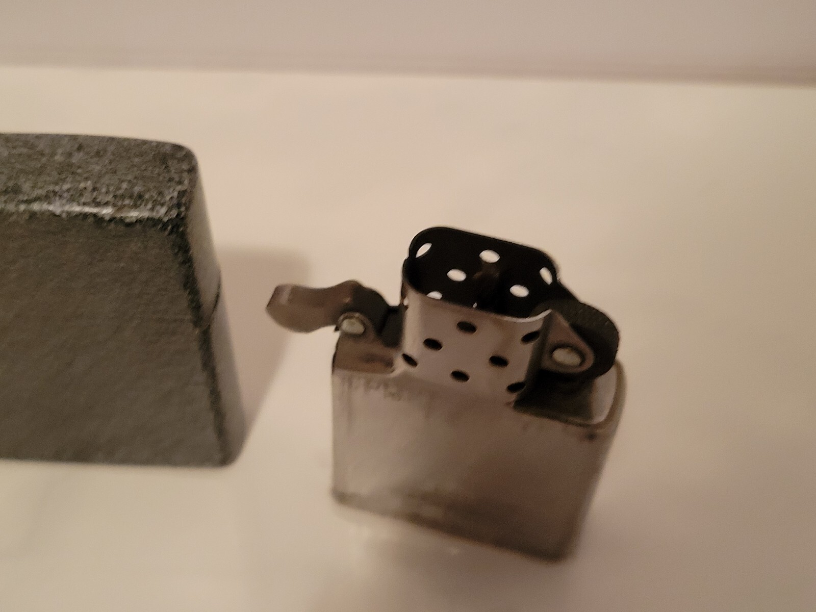 ZIPPO  IRON STONE LIGHTER IN BOX D 2021