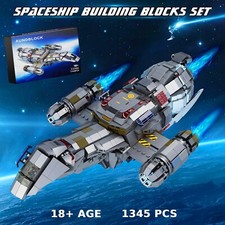 Serenity Firefly Spaceship Building Set 1345Pcs Sci-Fi Brick Model Kit For Adult