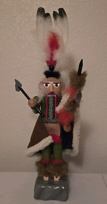 Steinbach Nutcracker Chief Black Hawk, Sauk & Fox Tribe 5536/7500
