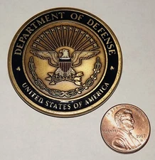 Challenge Coin - Department of Defense - Deputy Secretary of Defense - Paul Wolf