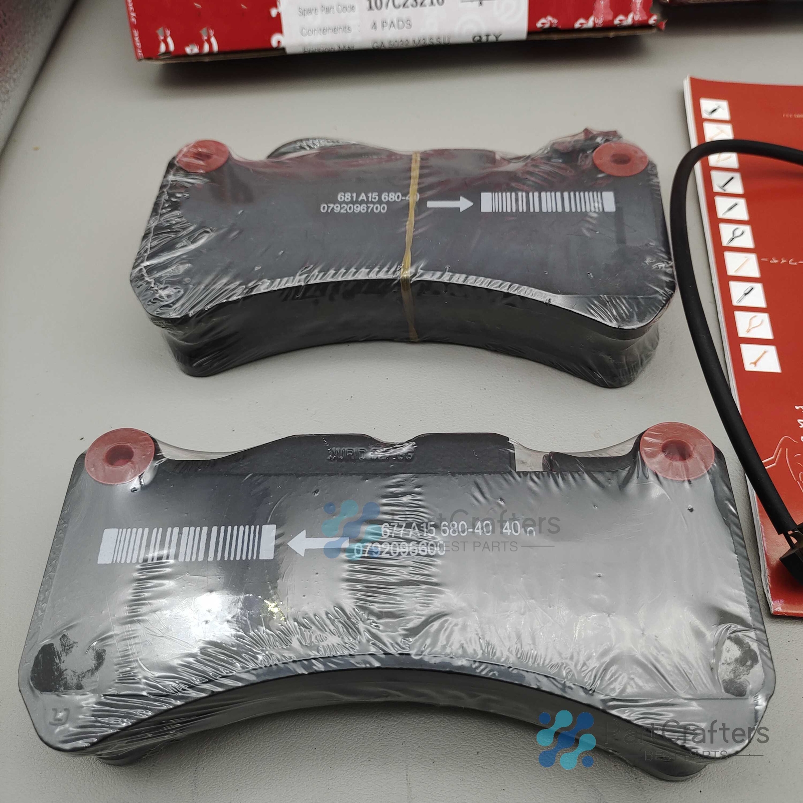 Front & Rear Brake Pads Fit For Maserati Ghibli & Quattroporte