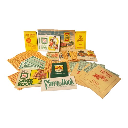 Green Stamps And Books Memorabilia. Large Collection! Antique. VTG. Shopping.