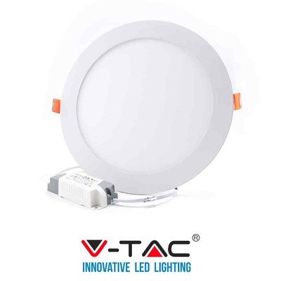 Pannello LED V-TAC Da Incasso - 12W, 1000 Lumen, Bianco, Durata 20000 Ore - Foto 2
