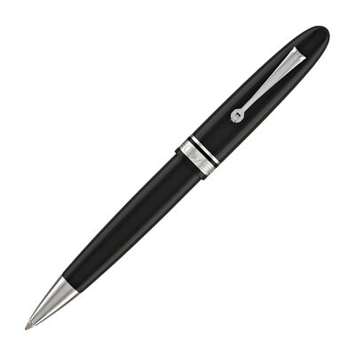 Omas Ogiva Ballpoint Pen in Nera with Silver Trim - NEW in Box - Italy