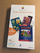 Apple CD-ROM Collection Creative Activities for Kids 1994 CD-ROM NEW SEALED