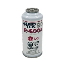 RED TEK R-600a 90g aerosol can