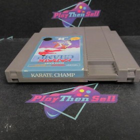Karate Champ Nintendo NES Cart Only AD Authentic / Tested - (See Pics)