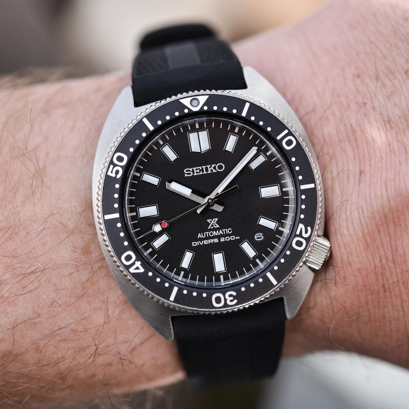 Pre-owned Seiko Prospex Spb317j1 Heritage Turtle 1968 Re-issue Automatic 200m Diver Watch