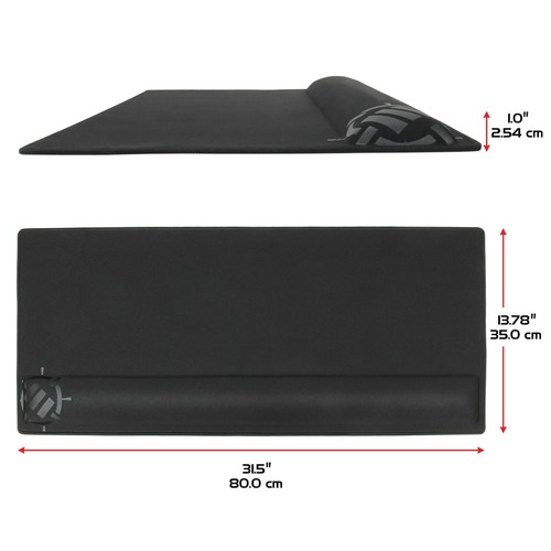 Grand Tapis de Souris de Jeu XXL avec Repose-Poignet Ergonomique en Mousse à ... - Photo 9/9