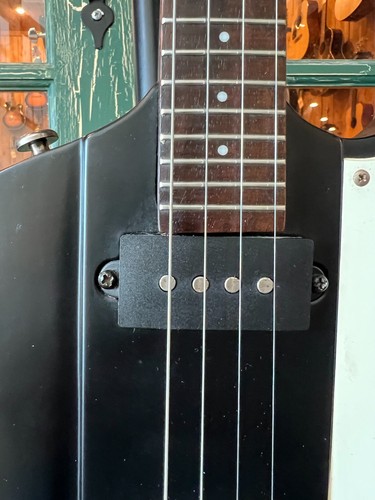 Epiphone Elektrische Solidbody Firebird Mandoline "Mandobird" selten mattschwarz - Bild 9 von 16