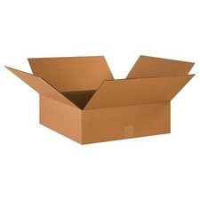 18 x 18 x 6 Corrugated Cardboard Boxes Flat 18"L x 18"W x 6"H Pack of 20  Sh...