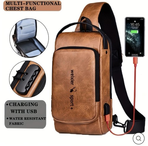 Weixier Sport + Bag USB Charging Anti-Theft, Ideal For Steam Deck! - Picture 2 of 15