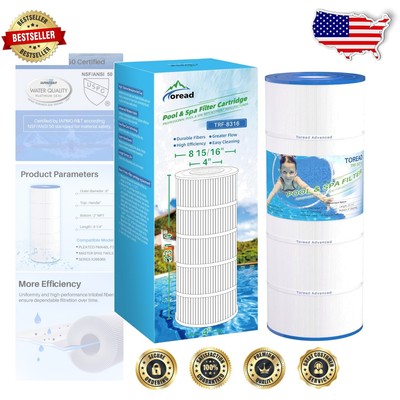 Replacement Pool Filter for Multiple Models   Easy Clean, Heavy Duty, 7.63 lbs