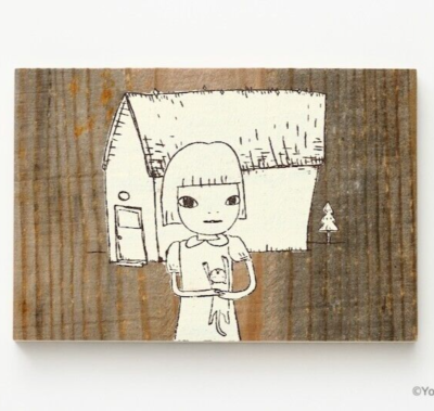 Yoshitomo Nara Aomori Museum of Art Apple Box Postcard Set4 and 3