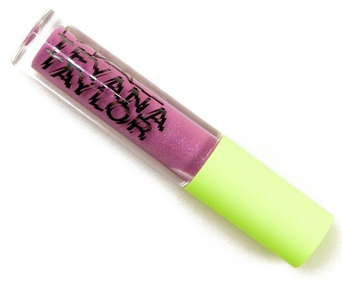 NIB MAC x TEYANA TAYLOR LIPGLASS (SAVE YA TEARS HUNNY) FUSCHIA SILVER PINK 💝