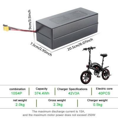 Batteria Bici Elettrica 36V 10AH Hailong - Litio, Per Motori 250W-750W, Con Caricabatterie - Foto 4
