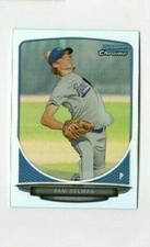2013 BOWMAN CHROME MINI SAM SELMAN REFRACTOR RC (080/125)