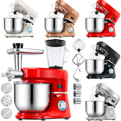 KESSER  Küchenmaschine 3in1 mit Fleischwolf Teigmaschine Knetmaschine Entsafter
