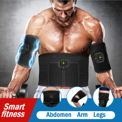 EMS Trainer ABS Stimulator Bauchmuskeltrainer Trainingsgerät Elektro Exerciser -