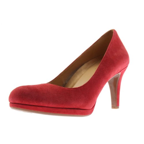 Naturalizer Womens Michelle Red Suede 
