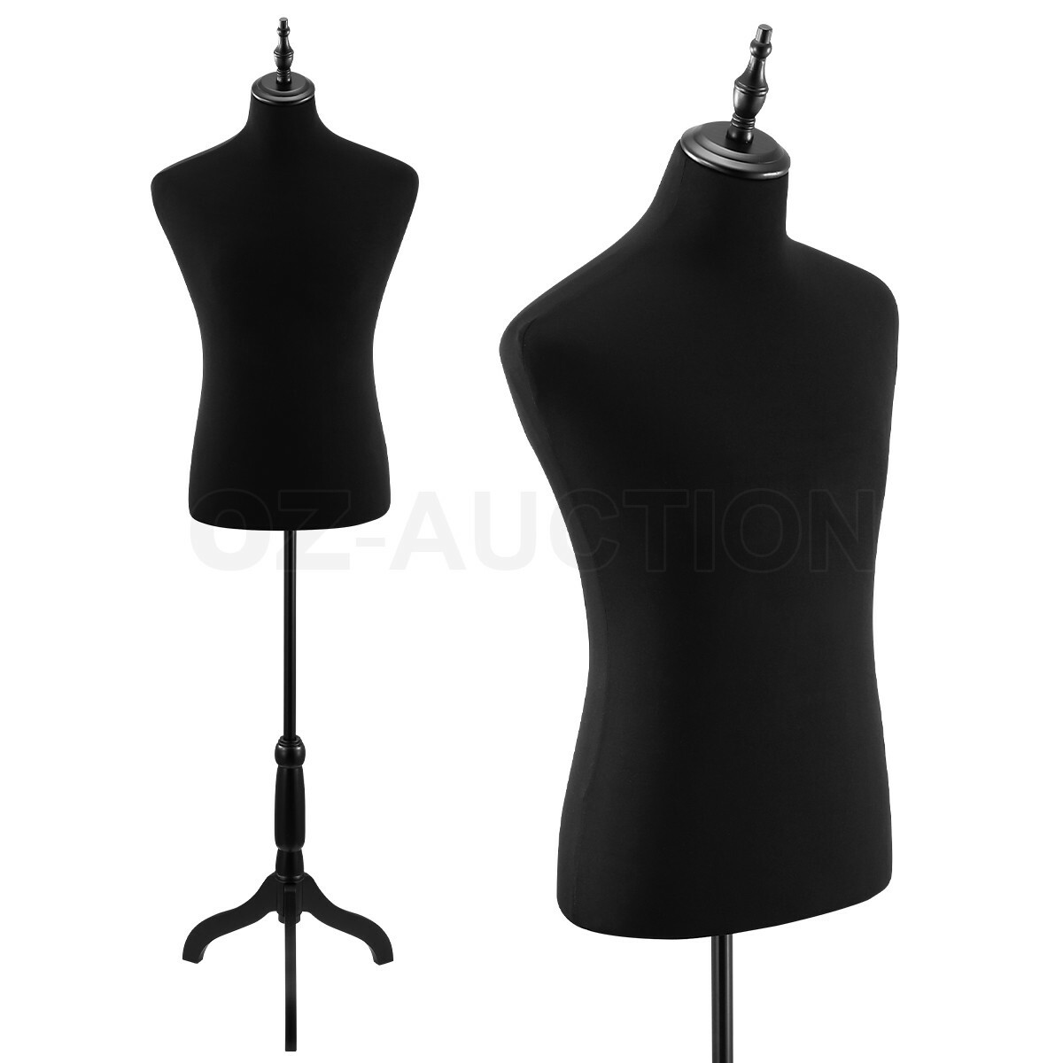 Male Mannequin Dress Form Torso Dressmakers Dummy Manikin Display Stand Tripod eBay