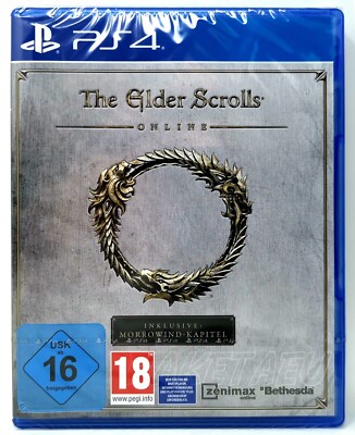 PS4 / Sony Playstation 4 - The Elder Scrolls Online inkl. Morrowind DE EN FR