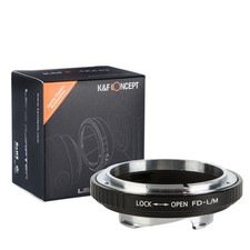 K F CONCEPT Lens Mount Adapter for Canon FD Lens to Leica M L/M Mount Camera