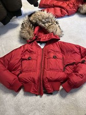 Dsquared2 Coat ,womens Red, Size42.