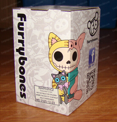 Summit Collection, Furrybones - OCTOPEE (Y7802) Skeleton, Pink