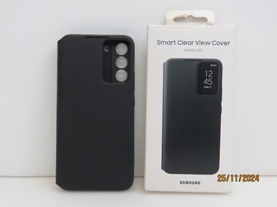 Samsung Smart Clear View Cover for Galaxy S22+ EF-ZS906 - Black [CL83]
