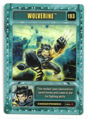 Wolverine Marvel Genio Cards #193 2003 CCG
