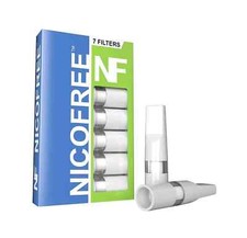 Nicofree Cigarette Safety Filters Pack of 7 Free Shipping World Wide
