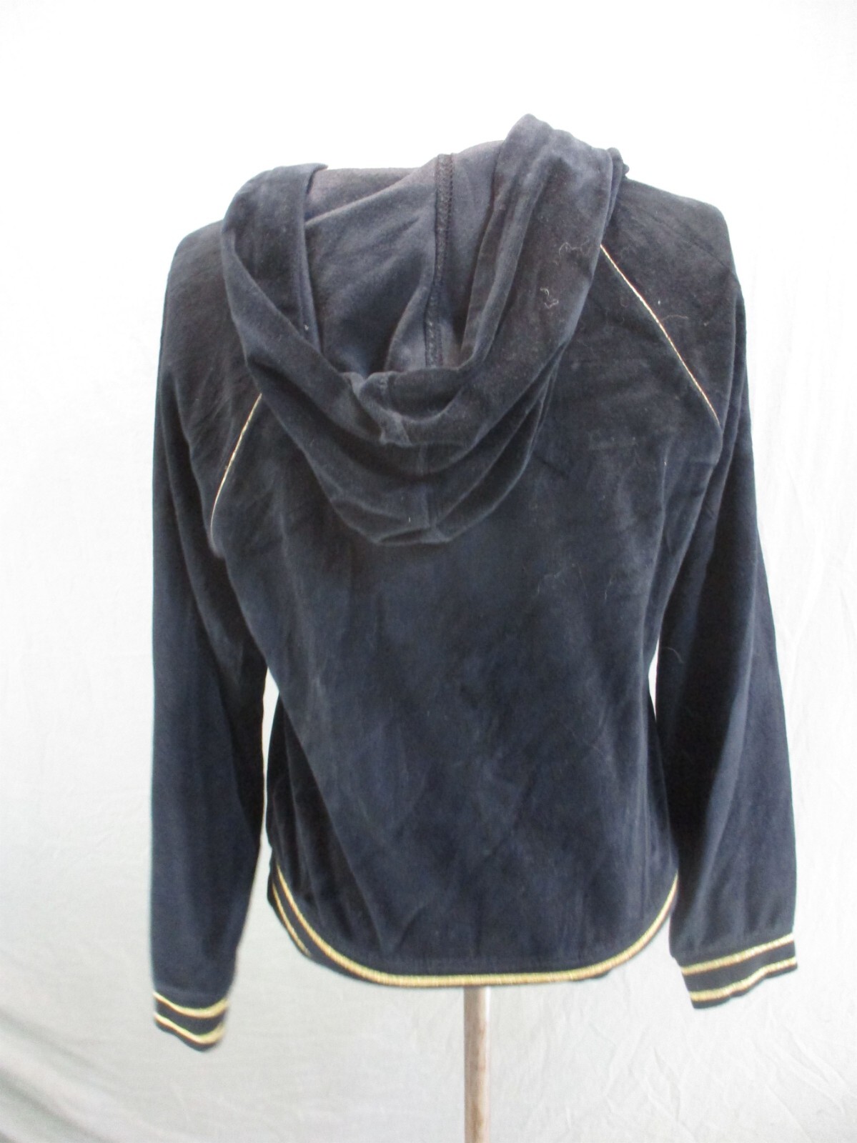 Giacca sportiva FILA taglia M donna misto cotone zip intera coulisse tasca 610