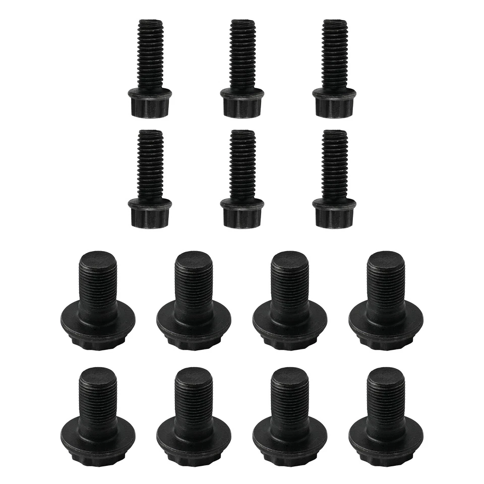 14Pcs Clutch Flywheel Pressure Plate Flange Bolt Set For Honda Civic K20 K24 - Image 3 of 4