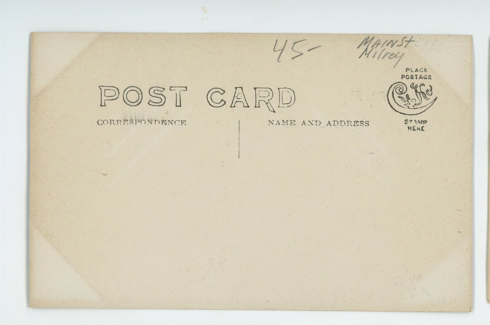 RPPC Main Street View MILROY PA Mifflin County Real Photo Postcard 1 eBay