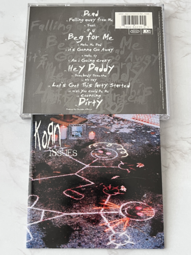 Korn Issues CD Alternate Artwork 1999 LTD ED. Epic EK 62239 w/Hype Sticker! RARE - 第 5/5 張圖片