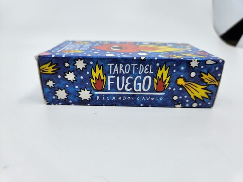 Tarot Del Fuego 78 Card Deck By Ricardo Cavolo Spain Fournier Pre-owned - Picture 3 of 7