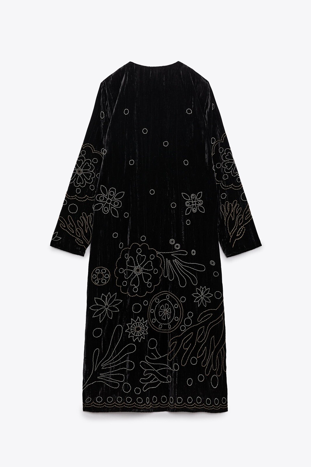 ZARA EMBROIDERED KIMONO COAT LIMITED EDITION 4786/347 SZ M image 5