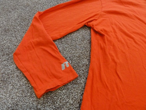 GIRLS RUSSELL ORANGE UNIVERSITY OF FLORIDA GATORS LONG SLEEVE SHIRT LARGE 12-14 - Picture 9 of 10