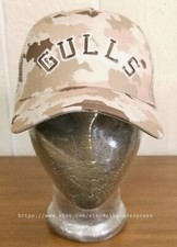 San Diego Gulls Hockey Giveaway Indian Motorcycle Camo Military Hat Cap