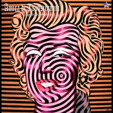 Contemporary Art Painting Marilyn Monroe Pink Woman Portrait Famouse Pop Artist