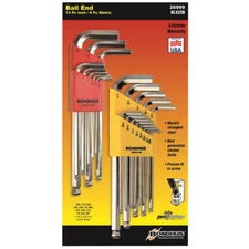 Bondhus 26999 BriteGuard Ball End Double Pack, 16937 & 16999, 22 Pc.