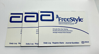 FreeStyle Diabetic Log Books - Best Value - See Photo's