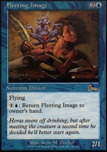 Fleeting Image ~ Moderately Played Urza's Legacy MTG Magic UltimateMTG Blue Card Fleeting Image ~ Moderately Played Urza's Legacy MTG Magic UltimateMTG Blue Card