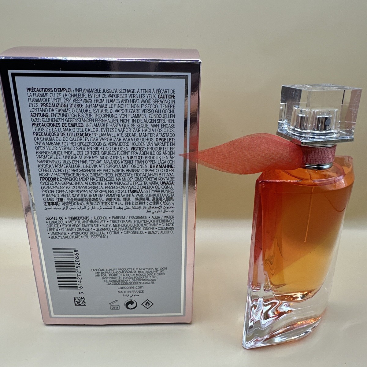La Vie Est Belle En Rose by Lancome L'EAU DE TOILETTE 1.7oz/50ml