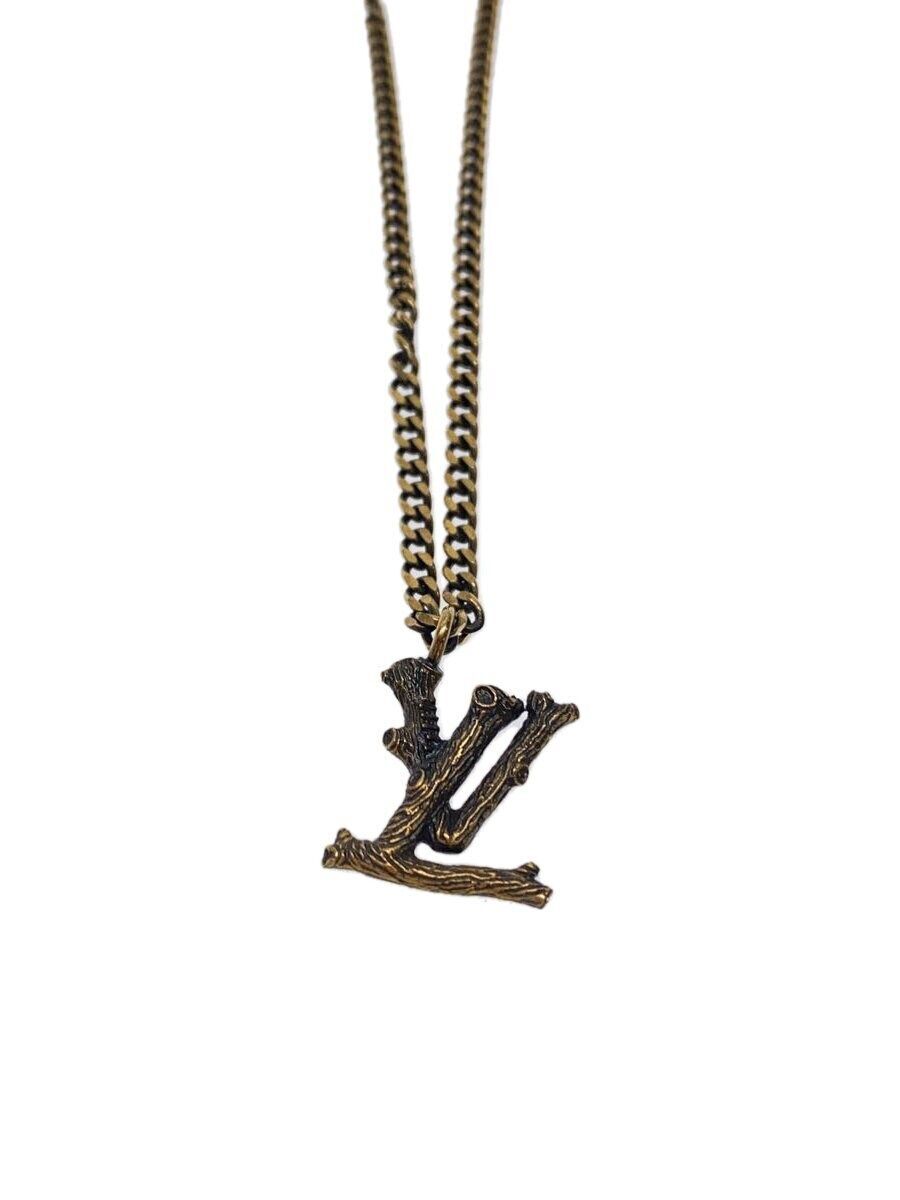 LOUIS VUITTON MP2780 Men's Necklace with Gold Top Used | eBay LOUIS VUITTON MP2780 Men's Necklace with Gold Top Used | eBay