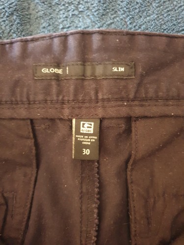 Mens Globe Slim Waist 30 Inch Black BNWT Trousers - Picture 3 of 6