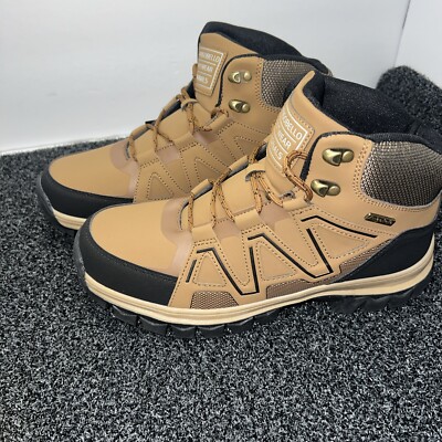 Winter Men's Boots Warm Plush Snow Boots Waterproof Hiking Outdoor Ankle Boots