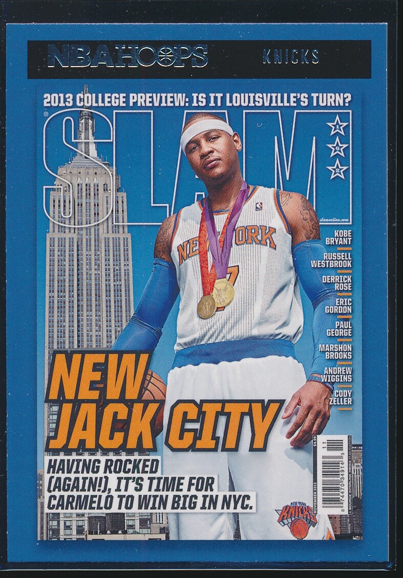 2020-21 Panini NBA Hoops SLAM Insert #3 Carmelo Anthony MINT