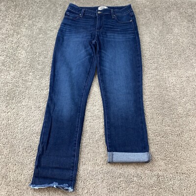PAIGE Skyline Skinny Jeans Women's Size 27 Blue Mid Rise